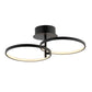 Safavieh Reyah Flush Miount - Matte Black | Ceiling Lamps | Modishstore - 2