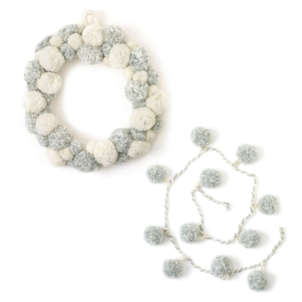 Fluffy Pom Pom Collection Set of 4 By Accent Decor | Ornaments | Modishstore - 6