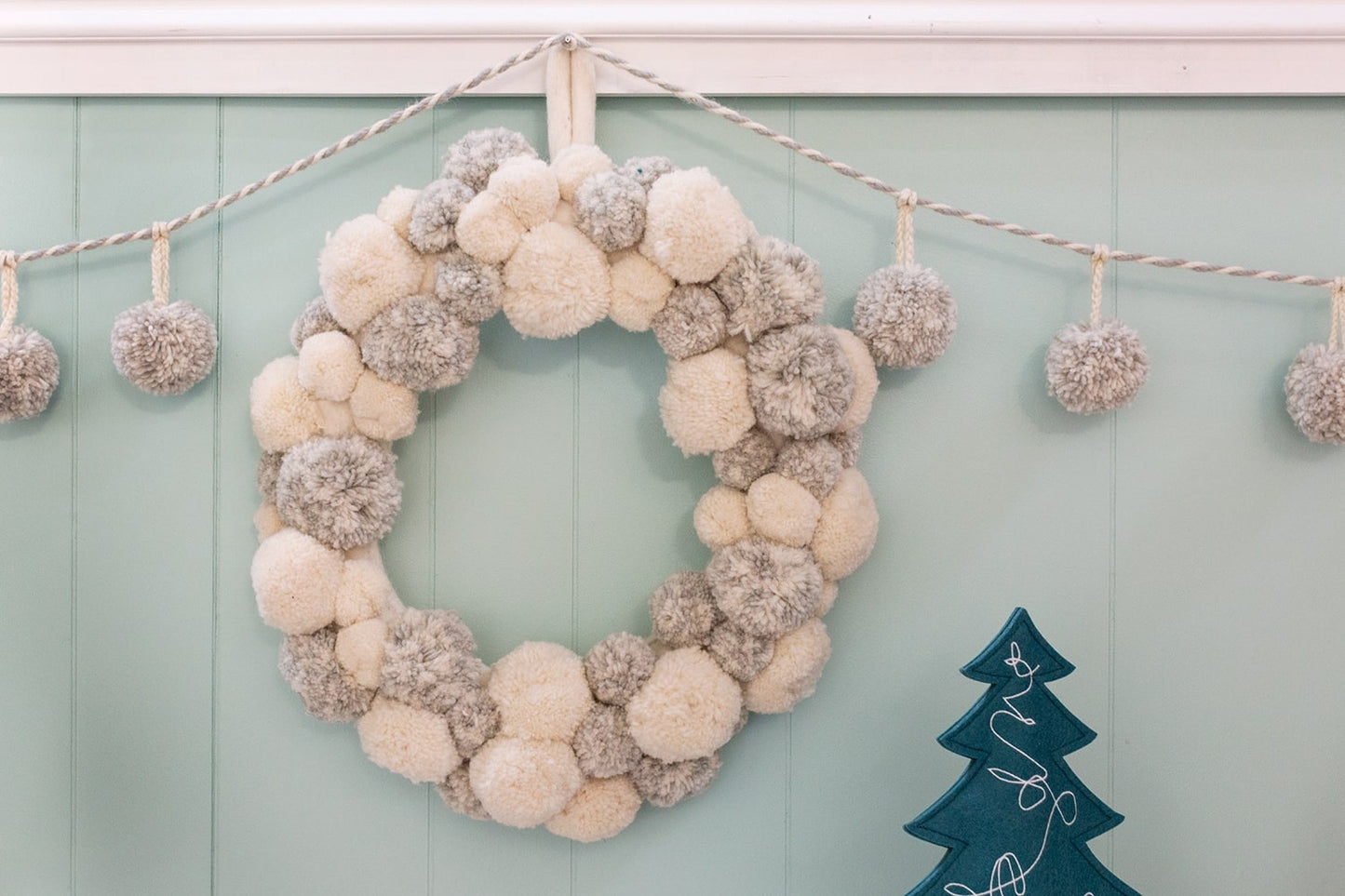 Fluffy Pom Pom Collection Set of 4 By Accent Decor | Ornaments | Modishstore - 5