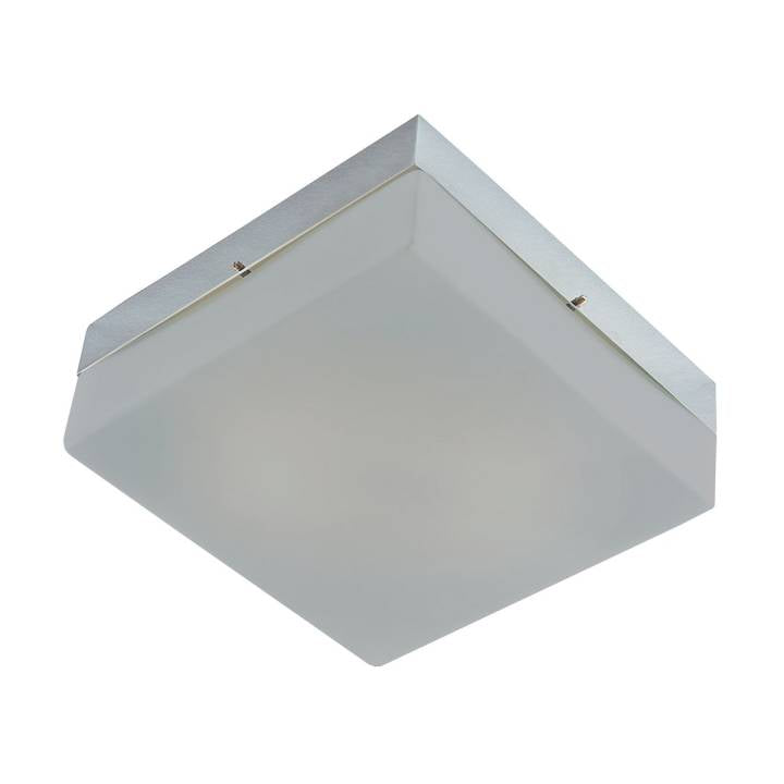 Quad Flushmount in Metallic Grey with Frosted Glass - Mini ELK Lighting | Ceiling Lamps | Modishstore