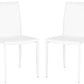 Safavieh Karna 19''H Dining Chair Set Of 2 - White Crocodile | Dining Chairs | Modishstore