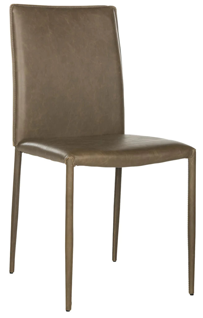 Safavieh Karna 19''H Dining Chair Set Of 2 - Antique Brown | Dining Chairs | Modishstore - 5