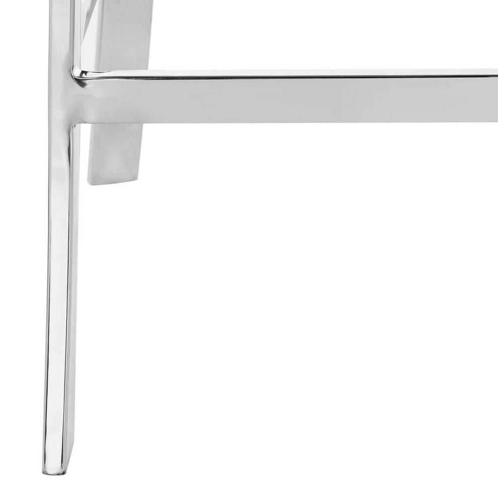 Safavieh Abby 35''H Stainless Steel Counter  Stool | Counter Stools | Modishstore - 3