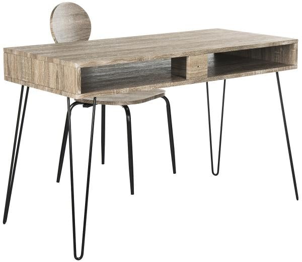 Safavieh Winta 47'' Retro Writing Desk / Chair | Desks | Modishstore - 3