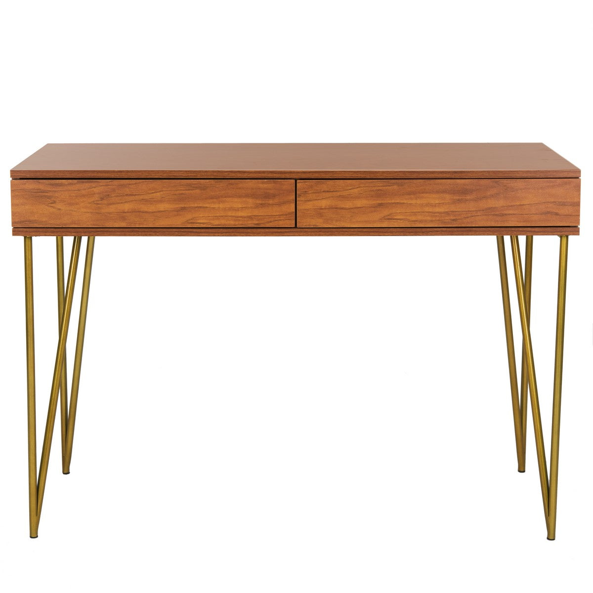 Safavieh Pine Two Drawer Desk | Desks |  Modishstore 