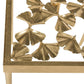 Safavieh Otto Ginko Leaf Side Table - Gold | Accent Tables | Modishstore - 4