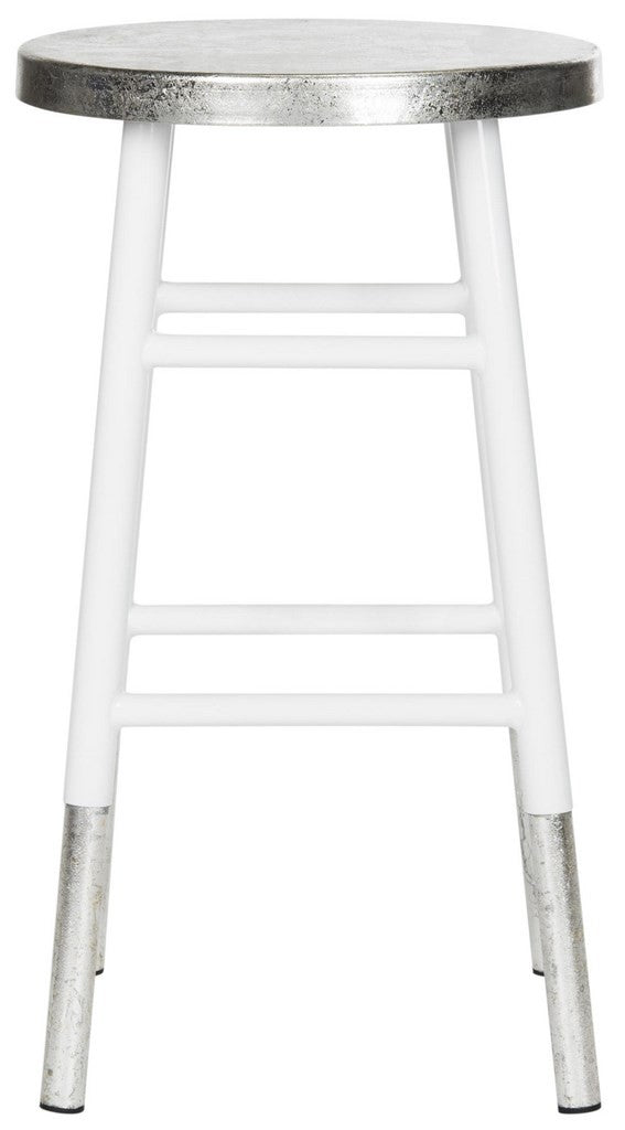 Safavieh Kenzie Silver Dipped Counter Stool | Counter Stools | Modishstore - 2
