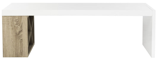 Safavieh Carlton Modern Scandinavian Side Storage Lacquer Coffee Table | Coffee Tables | Modishstore - 1