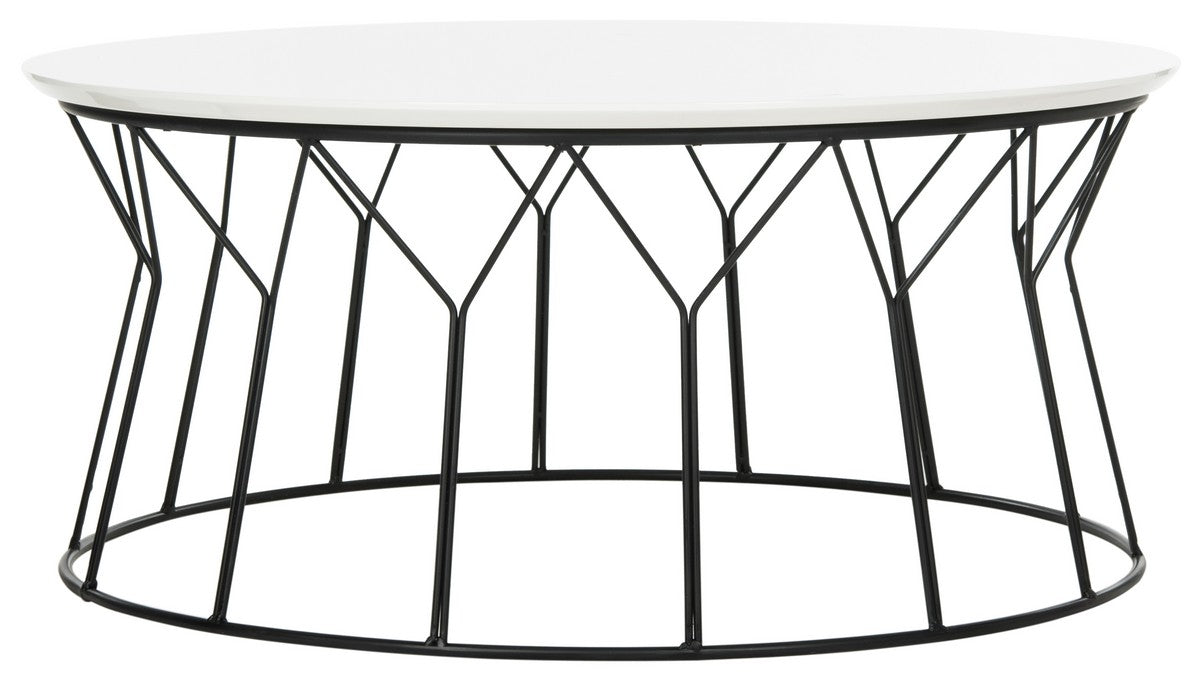Safavieh Deion Retro Mid Century Lacquer Coffee Table | Coffee Tables | Modishstore - 1