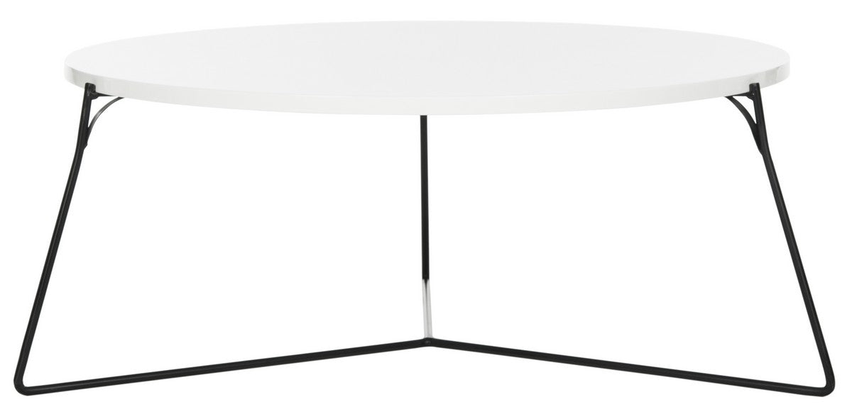 Safavieh Mae Retro Mid Century Lacquer Coffee Table | Coffee Tables | Modishstore - 1