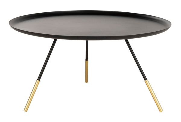 Safavieh Orson Coffee Table W/ Metal Gold Cap | Coffee Tables |  Modishstore 