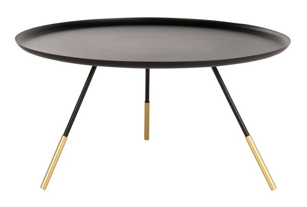 Safavieh Orson Coffee Table W/ Metal Gold Cap | Coffee Tables | Modishstore - 1
