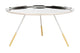 Safavieh Orson Coffee Table W/ Metal Gold Cap | Coffee Tables | Modishstore - 2
