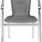 Safavieh Wrangell Indoor-Outdoor Stacking Armchair Set Of 2 - Gray | Armchairs | Modishstore
