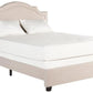 Safavieh Theron Bed Queen Size - Light Beige | Beds | Modishstore - 2