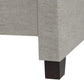Safavieh Theron Bed Full Size - Light Grey | Beds | Modishstore - 4
