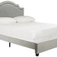 Safavieh Theron Bed Full Size - Grey | Beds | Modishstore - 6