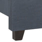 Safavieh Blanchett Bed Full Size - Navy | Beds | Modishstore - 5