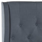 Safavieh Blanchett Bed Full Size - Navy | Beds | Modishstore - 4