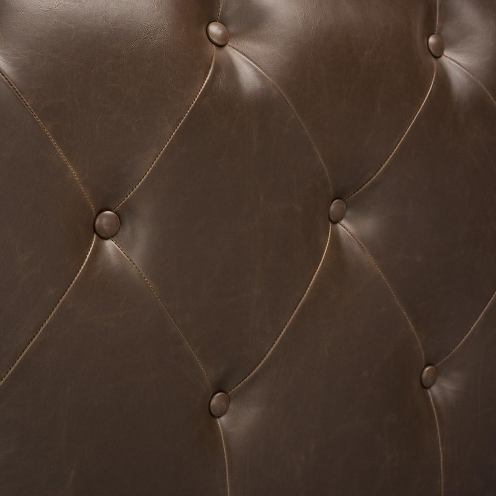 Safavieh Hathaway Bed Queen Size - Brown | Beds | Modishstore - 3