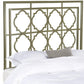 Safavieh Silva Headboard Queen Size - Distressed Brass | Headboards | Modishstore - 2
