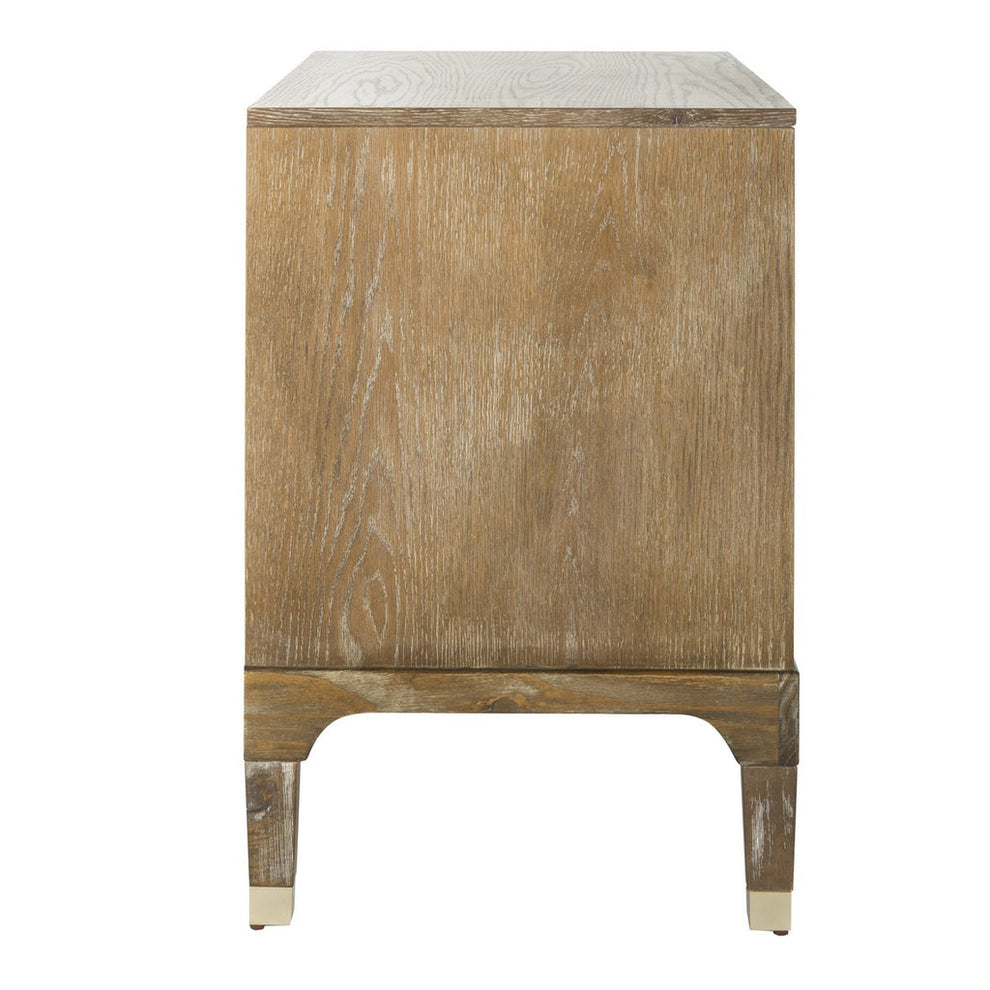 Safavieh Lorna 3 Drawer Contemporary Night Stand | Nightstands | Modishstore - 19