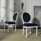 Safavieh Holloway Tufted Oval Side Chair | Dining Chairs | Modishstore