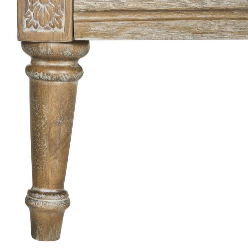 Safavieh Leandra Rustic French Country Settee | Loveseats | Modishstore - 3