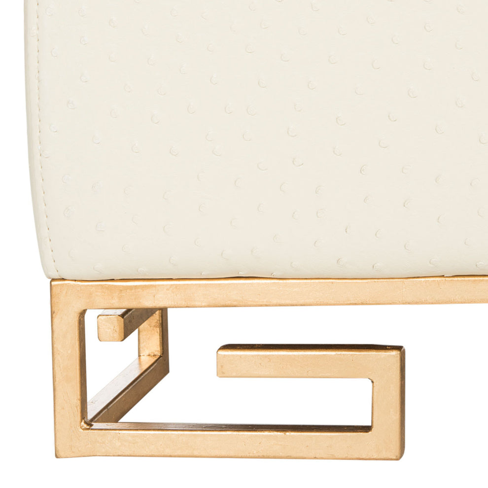 Safavieh Julian Faux Ostrich Tray Ottoman/Coffee Table | Coffee Tables | Modishstore - 6