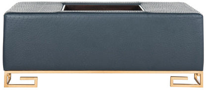 Safavieh Julian Faux Ostrich Tray Ottoman/Coffee Table | Coffee Tables | Modishstore - 3