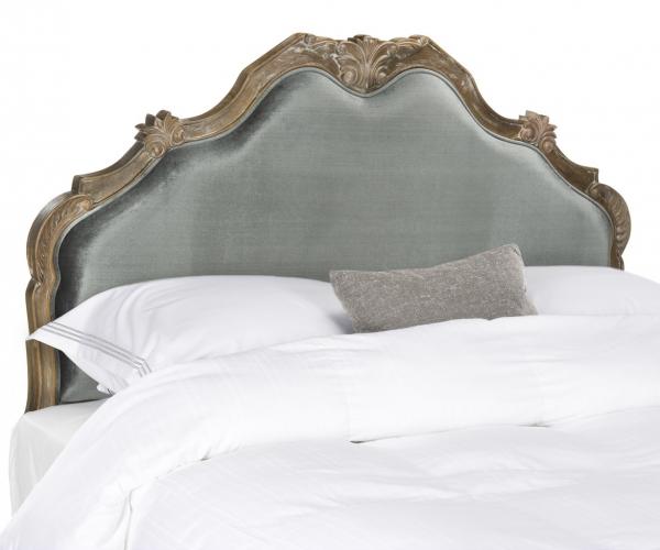 Safavieh Harlow Headboard Queen Size - Grey | Headboards | Modishstore - 2