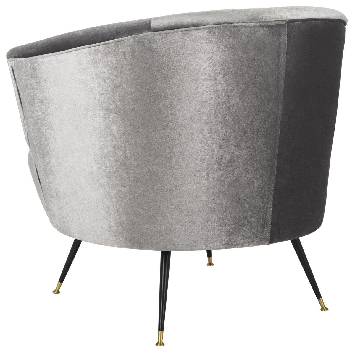 Safavieh Arlette Velvet Retro Mid Century Accent Chair | Accent Chairs | Modishstore - 4