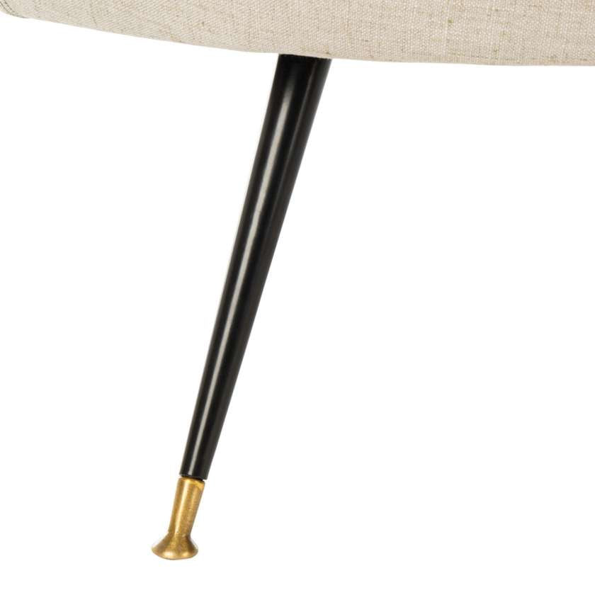 Safavieh Arlette Velvet Retro Mid Century Accent Chair | Accent Chairs | Modishstore - 9