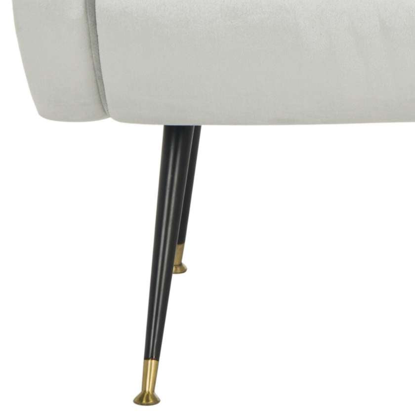 Safavieh Elicia Velvet Retro Mid Century Accent Chair | Accent Chairs | Modishstore - 3