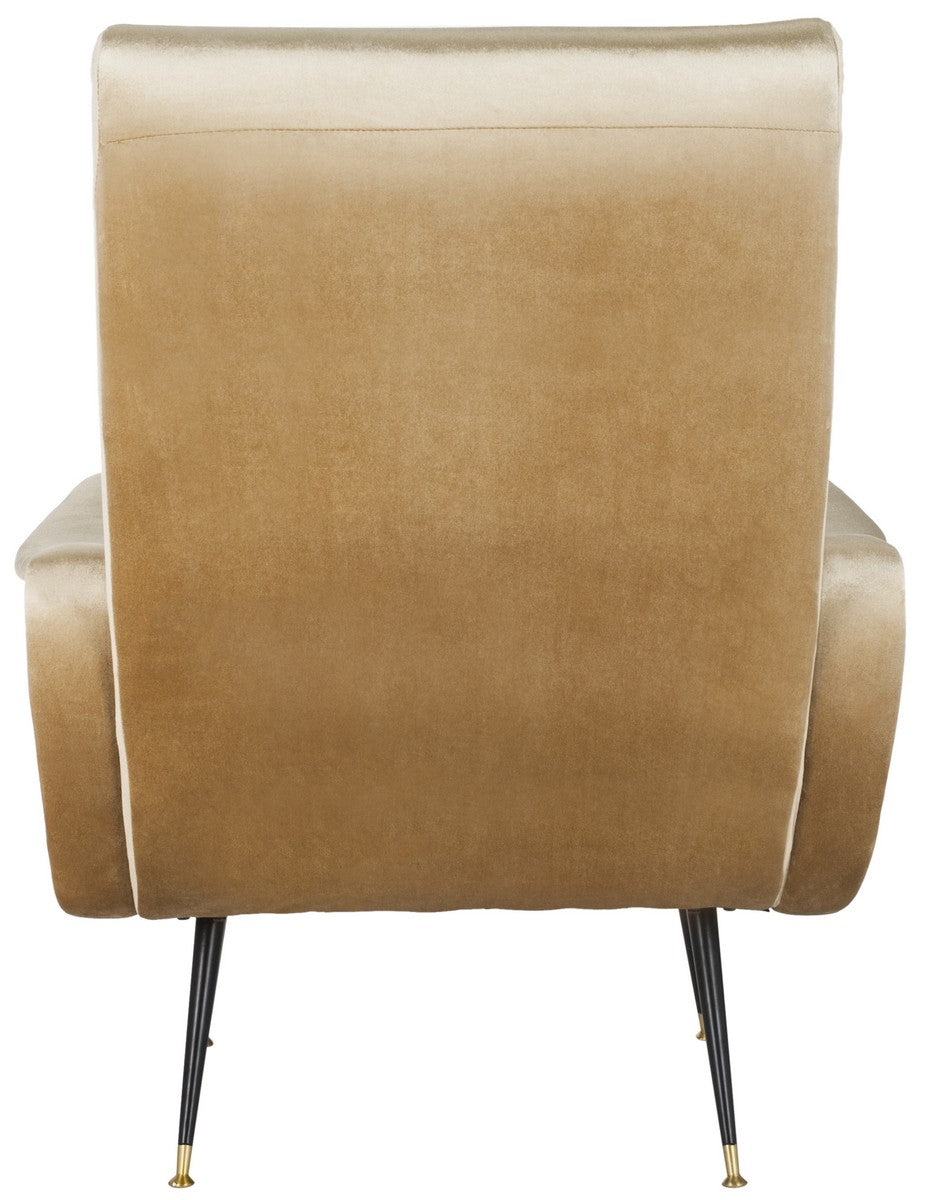 Safavieh Elicia Velvet Retro Mid Century Accent Chair | Accent Chairs | Modishstore - 5