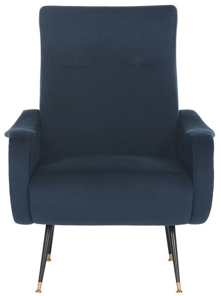 Safavieh Elicia Velvet Retro Mid Century Accent Chair | Accent Chairs | Modishstore - 12