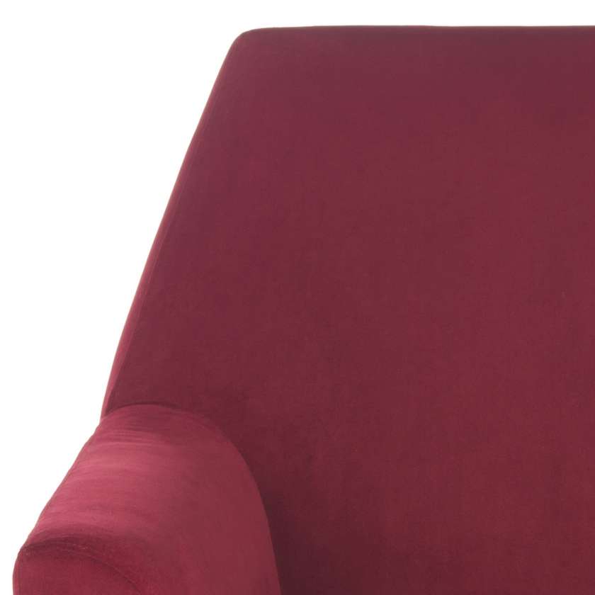 Safavieh Nynette Velvet Retro Mid Century Accent Chair | Accent Chairs | Modishstore - 4