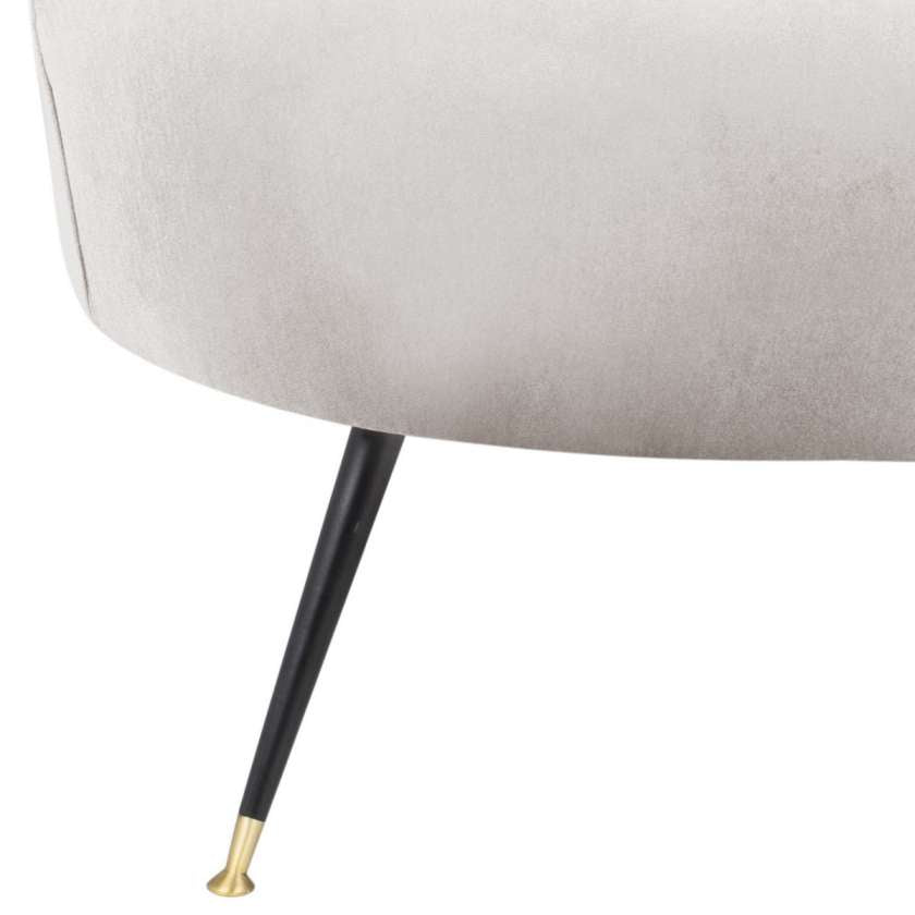Safavieh Manet Velvet Retro Mid Century Accent Chair | Accent Chairs | Modishstore - 3