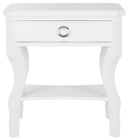 Safavieh Alaia One Drawer Night Stand | Nightstands | Modishstore - 1