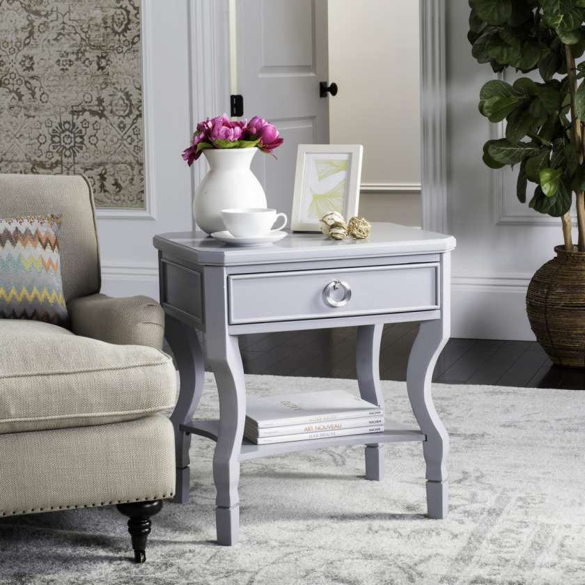 Safavieh Alaia One Drawer Night Stand | Nightstands | Modishstore - 8