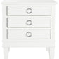 Safavieh Kira Three Drawer Night Stand | Nightstands | Modishstore - 1