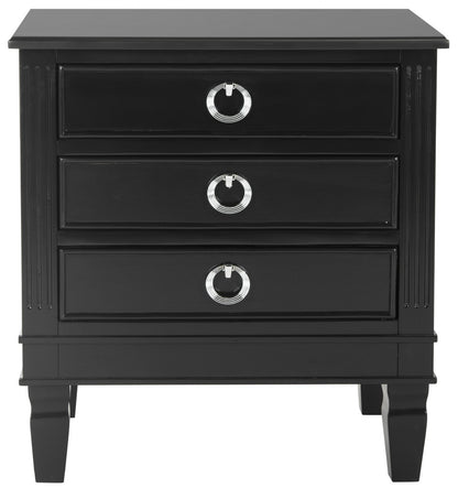 Safavieh Kira Three Drawer Night Stand | Nightstands | Modishstore - 2