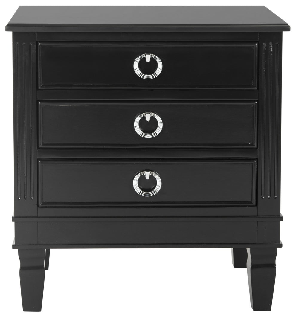 Safavieh Kira Three Drawer Night Stand | Nightstands | Modishstore - 2
