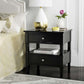 Safavieh Jenson Two Drawer Night Stand | Nightstands | Modishstore - 8