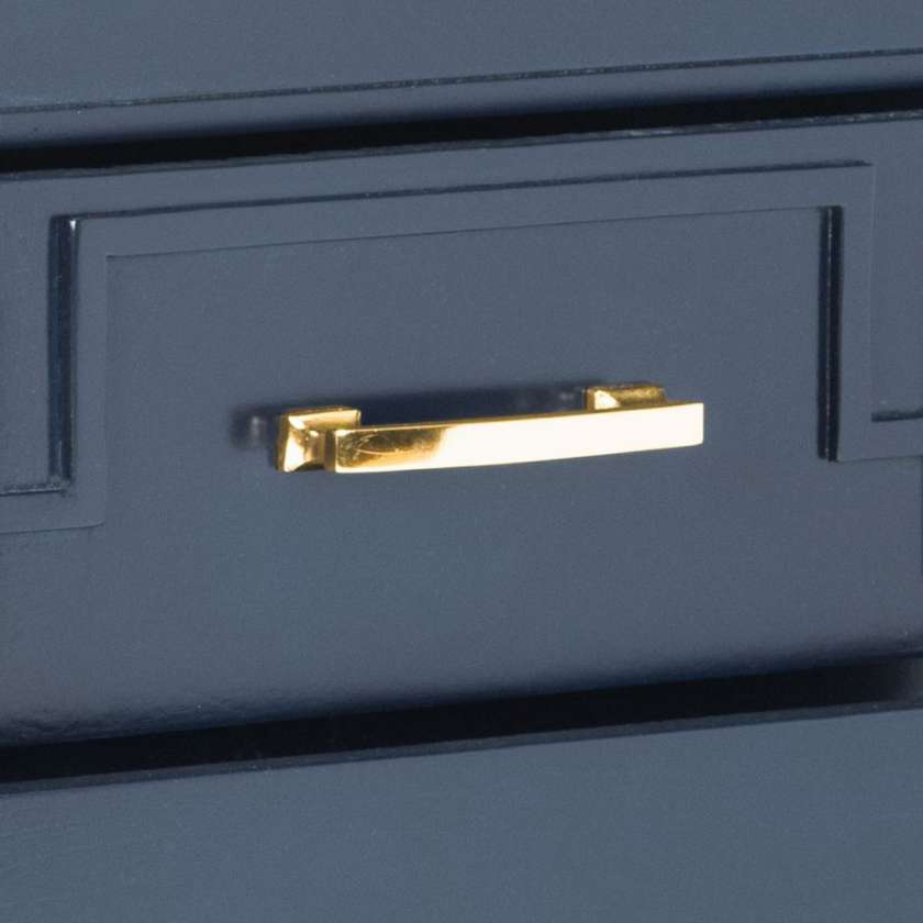 Safavieh Raina Three Drawer Greek Key Night Stand | Nightstands | Modishstore - 11