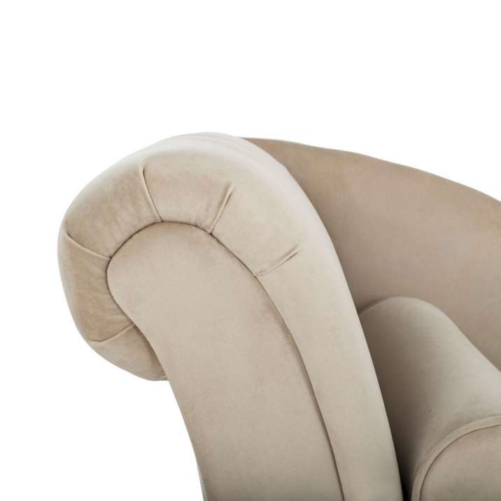 Safavieh Caiden Velvet Chaise W/ Pillow | Sofas | Modishstore - 12