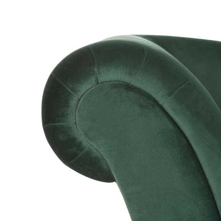 Safavieh Caiden Velvet Chaise W/ Pillow | Sofas | Modishstore - 14