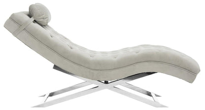 Safavieh Monroe Chaise W/ Headrest Pillow | Lounge Chairs | Modishstore - 4