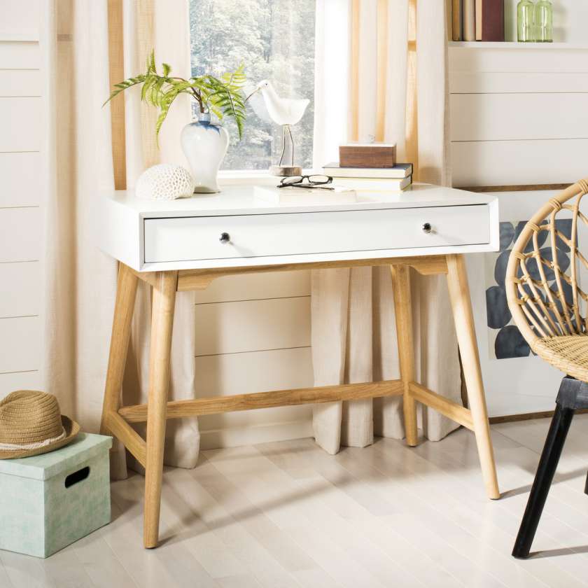 Safavieh Isadora Midcentury Modern Desk | Desks | Modishstore - 4