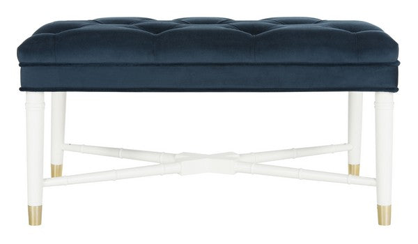 Safavieh Rory Contemporary Tufted Bench | Benches | Modishstore - 1